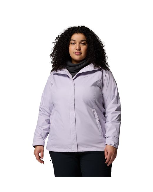 Columbia Purple S Arcadia Ii Waterproof Rain Jacket