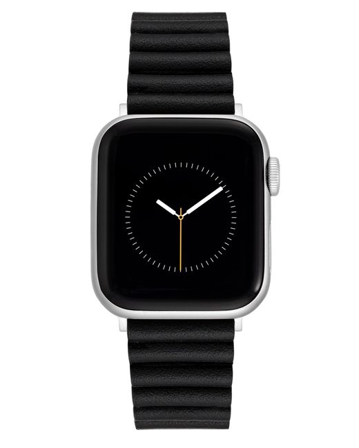 Nine West Black Fashion Strap Band For Apple Watch Secure