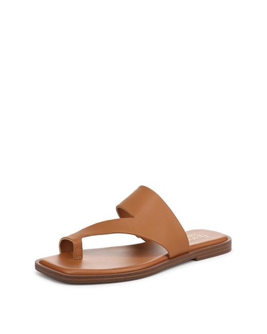 Franco Sarto Brown S Monalee Slide Sandal Tan 10 M