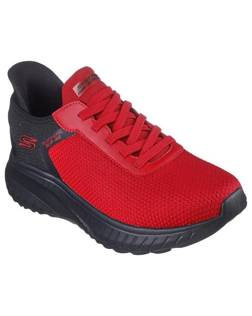 Skechers shoes mens red hotsell