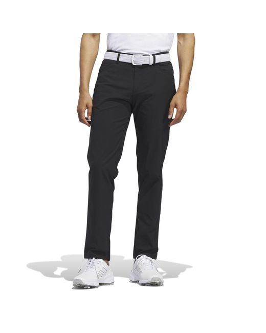 Adidas Black Ultimate365 Five-pocket Pants for men