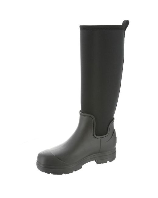 Ugg Black S Droplet Tall Rain Boot