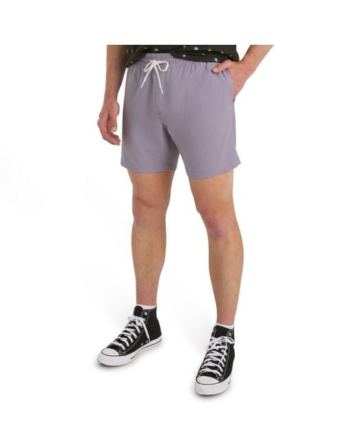 Billabong Blue Kai 17" Elastic Waist Quick Dry Hybrid Short for men