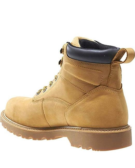 wolverine men's floorhand 6 inch waterproof steel toe work shoe