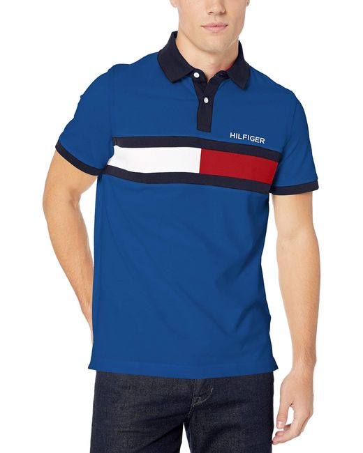 blue hilfiger shirt