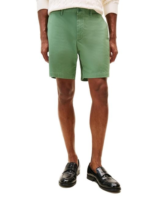 Tommy Hilfiger Green Mercer 7" Shorts for men
