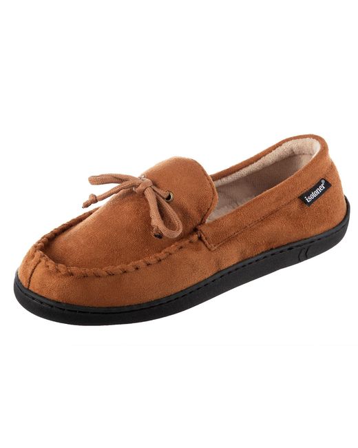 memory foam moccasin slippers mens