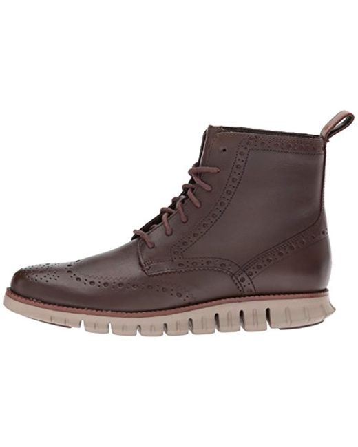 cole haan zerogrand wingtip boot