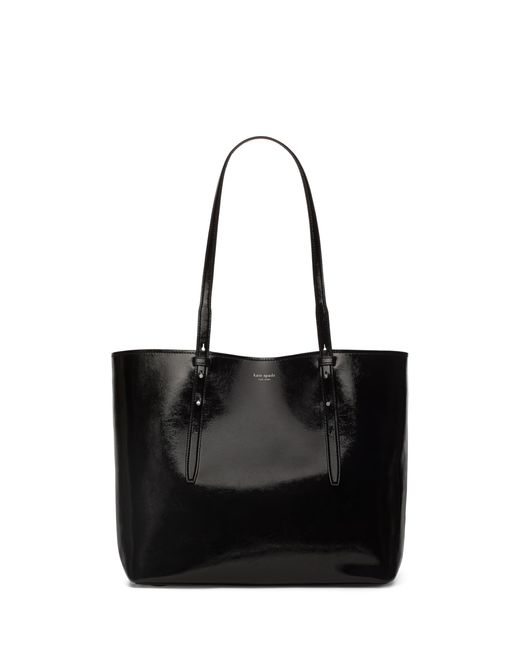 Kate Spade Black Do It All Patent Leather Large Tote