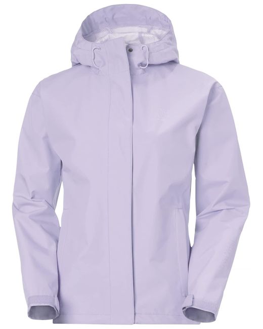 Helly Hansen Purple Seven J Waterproof Windproof Breathable Rain Coat Jacket