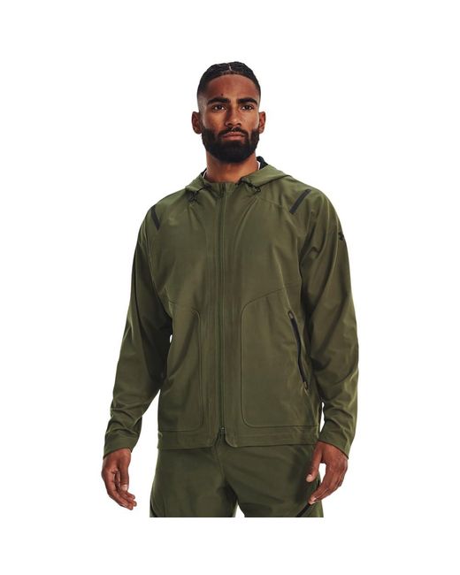 Under Armour Green Unstoppable Jacket, for men