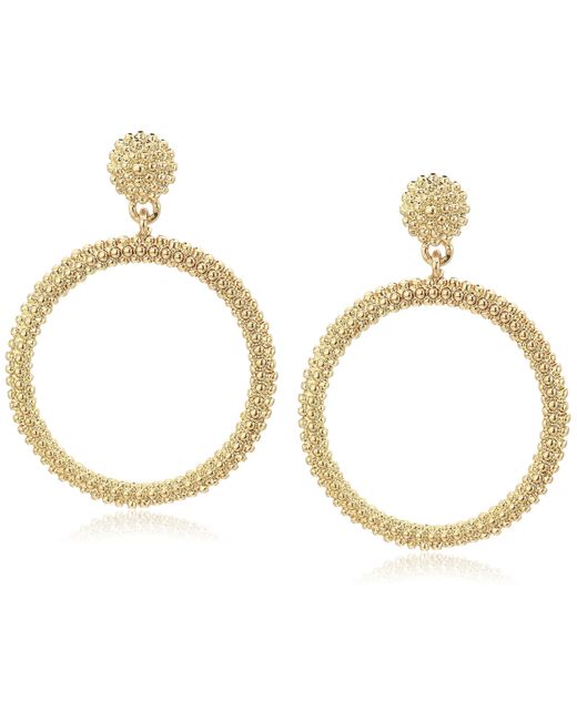 Guess White Front Facing Hoop