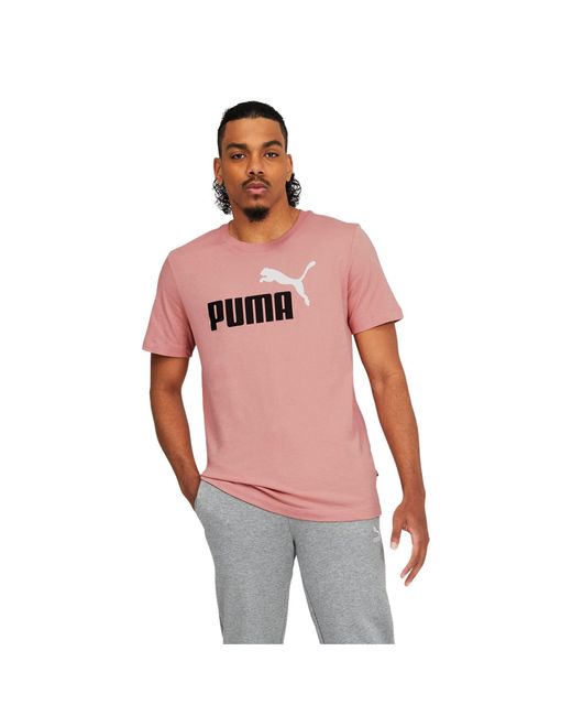 PUMA Red Graphic Long Sleeve Tee for men