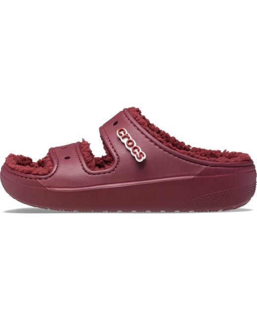 Crocs™ Classic Cozzzy Fuzzy Sandals Slide Lyst