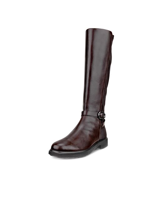 Ecco Black Amsterdam Stretch Tall Knee High Boot