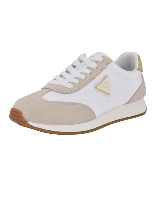 Guess Joggin Sneaker Voor in het White
