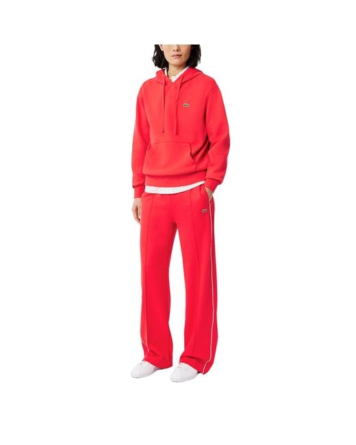 Lacoste Red Tracksuit Trouser
