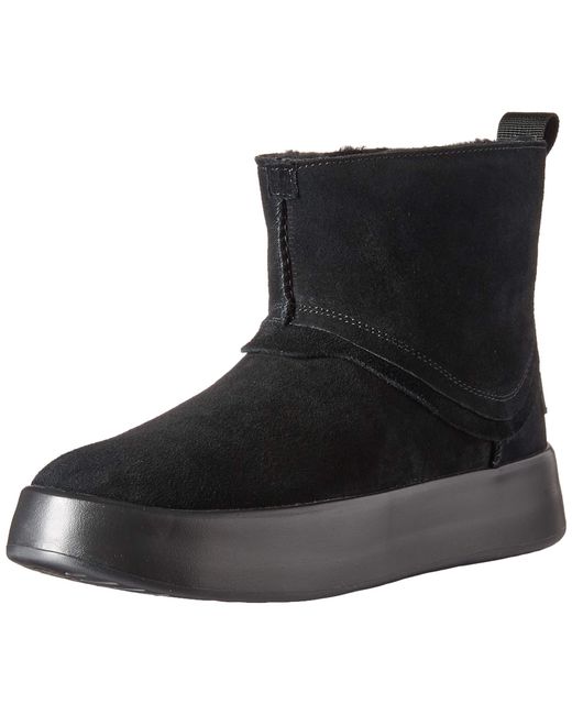 UGG Suede Classic Boom Boot in Black 
