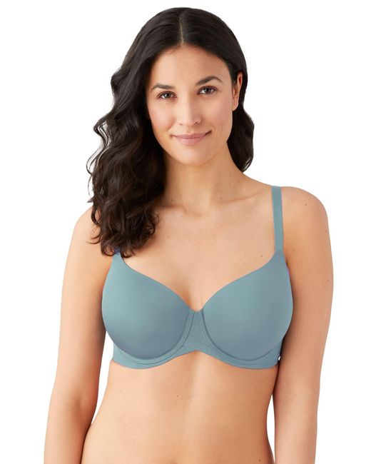 Wacoal Blue Ultimate Side Smoother Underwire T-shirt Bra