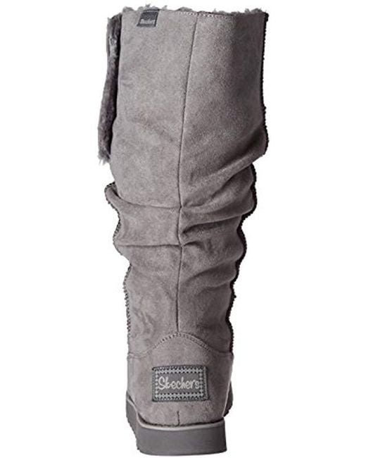 Women's Big Slouch Keepsakes Gray Winter Tall Button Boot IeE9YWDH2b