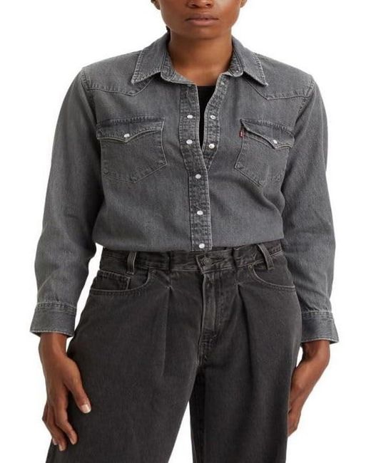Levi's Gray Ultimate Western Shirt