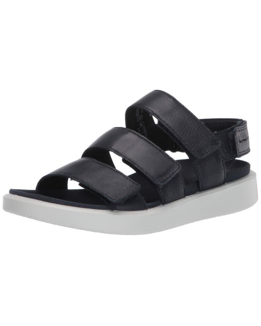ecco 3 strap sandal