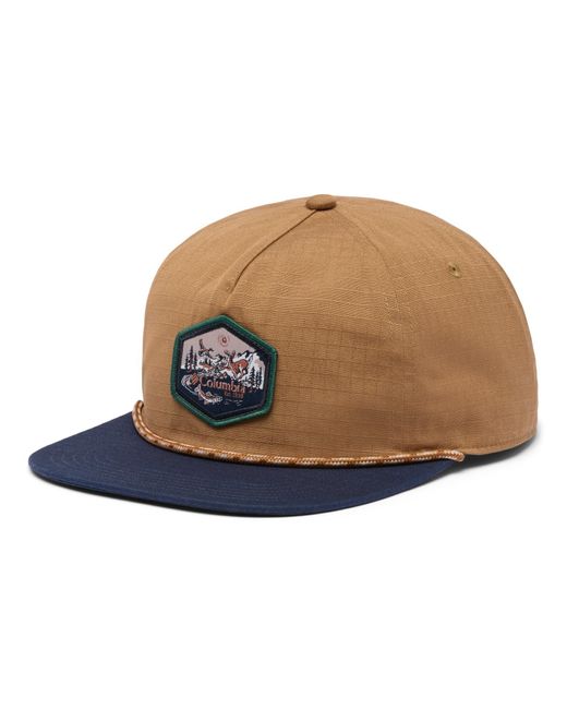 Columbia Brown Ratchet Strap Snap Back Hat