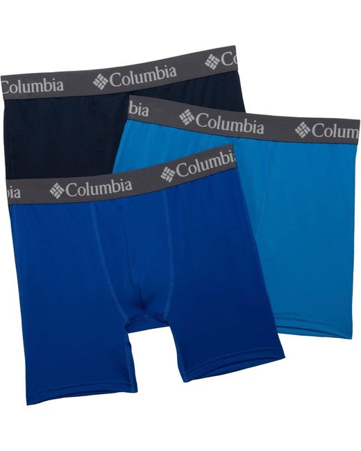 Columbia Boxer Brief Underwear in Blue for Men | Lyst UK