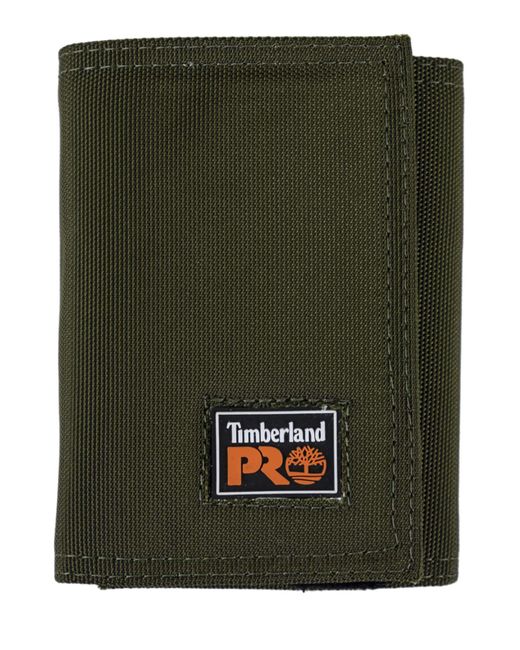 Timberland Synthetic Cordura Nylon Rfid Trifold Wallet With Id Window
