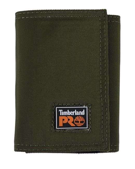 Timberland Cordura Nylon Rfid Trifold Wallet With Id Window in Green for Men  | Lyst