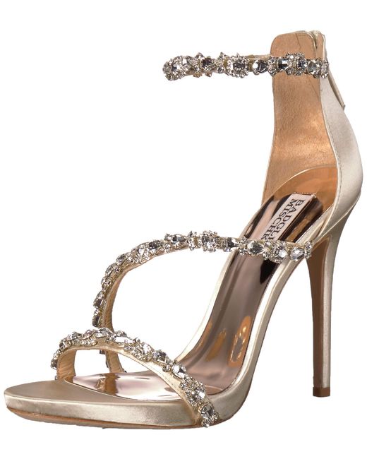 quest strappy embellished evening shoe