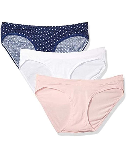 Playtex Maternity Vfront Hipster Panties 3pack Save 6 Lyst