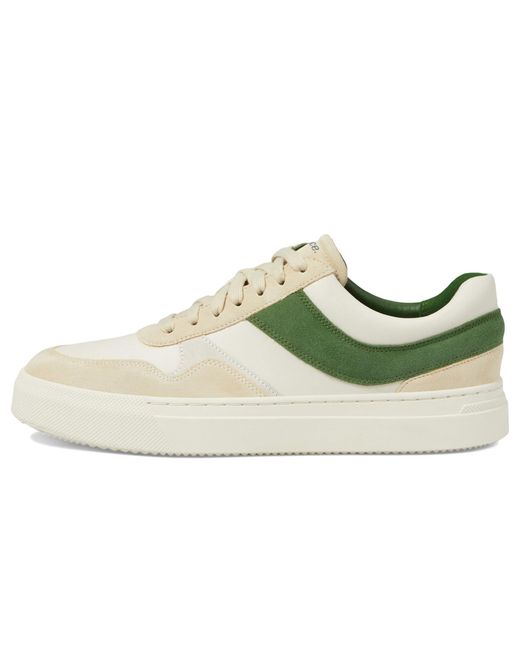Vince Multicolor S Warren Retro Lace Up Sneaker Green/white Leather 9 M for men
