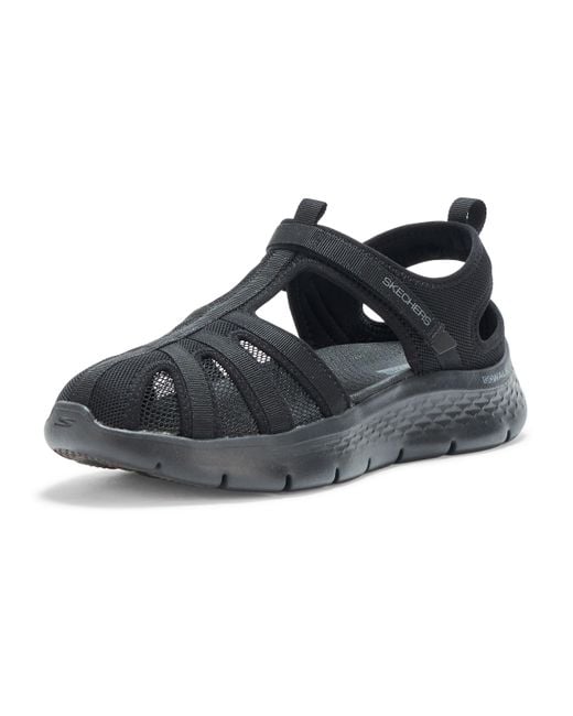 Skechers Black Closed Toe Sandal Fisherman