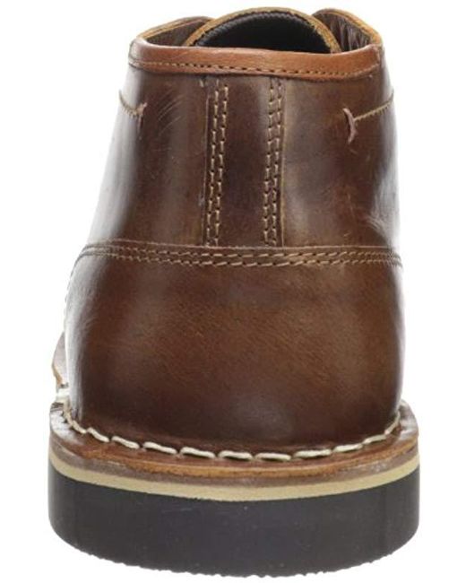 steve madden men's harken chukka boot cognac