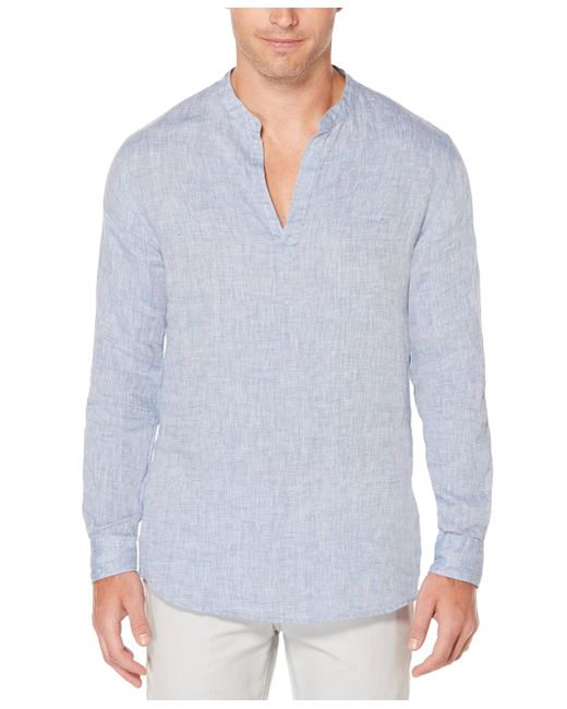 popover linen shirt