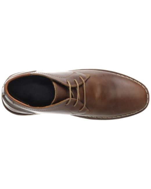 steve madden men's harken chukka boot cognac