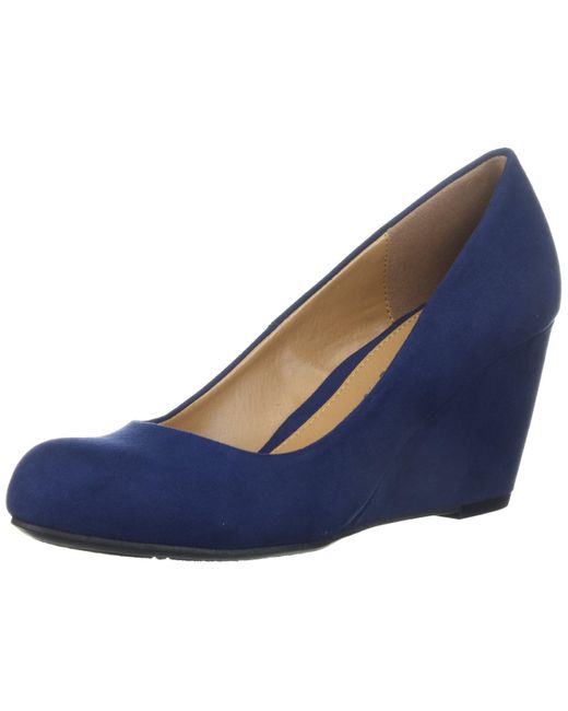 Chinese Laundry Blue Cl By Womens Nima Wedge Pump
