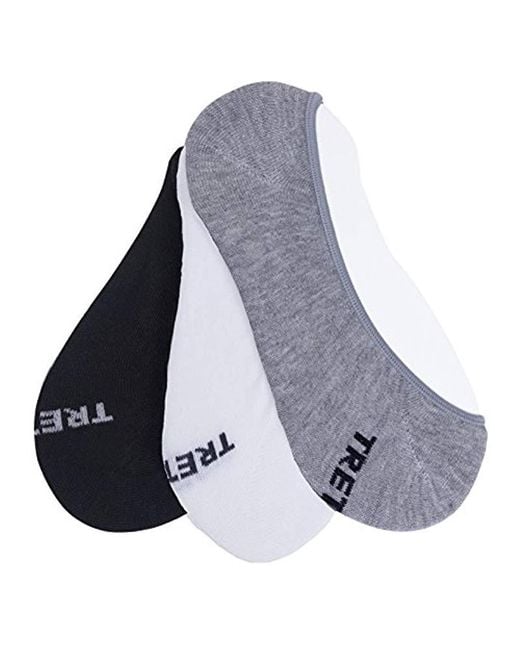 Tretorn Gray 3-pack Liner Socks