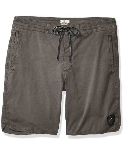 Rip Curl Apache Layday Side Pocket Boardshorts in Black for Men Lyst