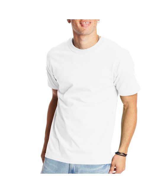 Hanes White Shirt X-temp Performance Pack