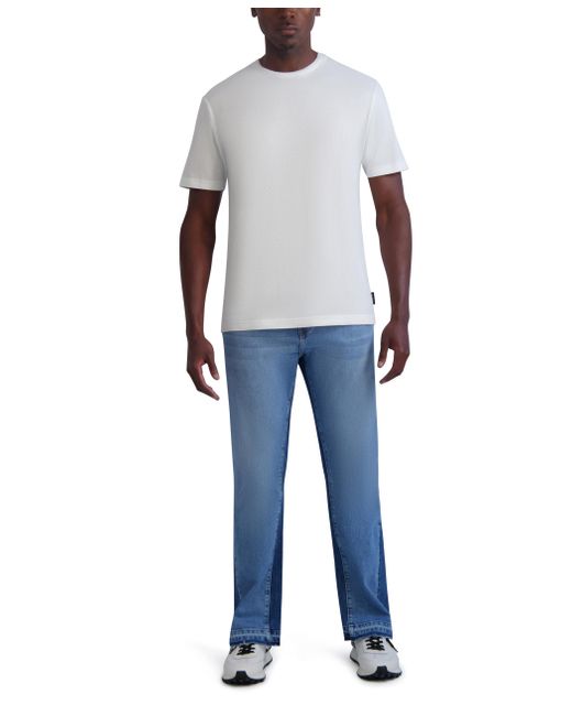 Karl Lagerfeld Blue Paris Flare 5 Pocket Denim Pant for men