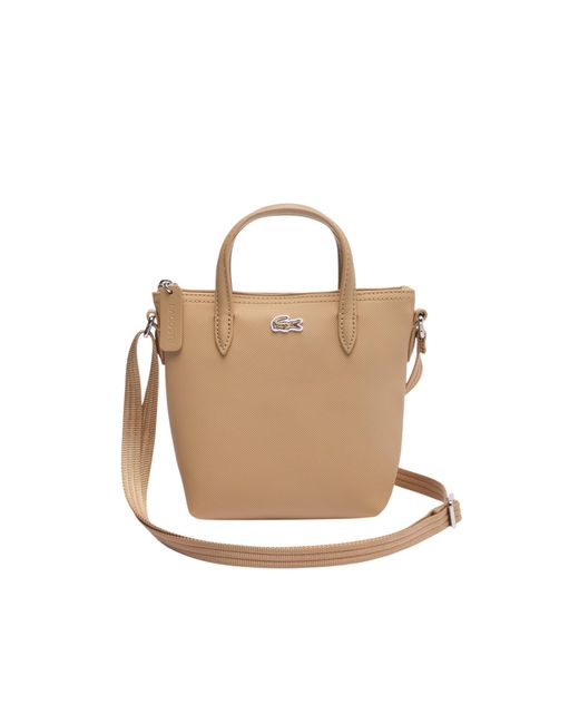 L.12.12 Concept Mini Tote Bag di Lacoste in Natural
