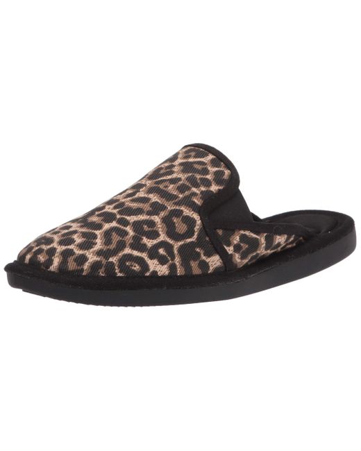 Rocket Dog Black Romy Tampa Leopard Mule