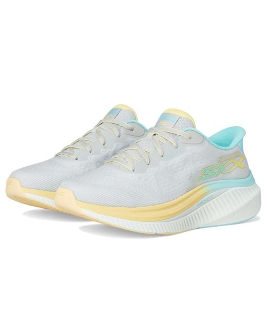 Skechers Blue Max Cushioning Arch Fit Areena Hands Free Slip-Ins Shoes/ 6.5 B