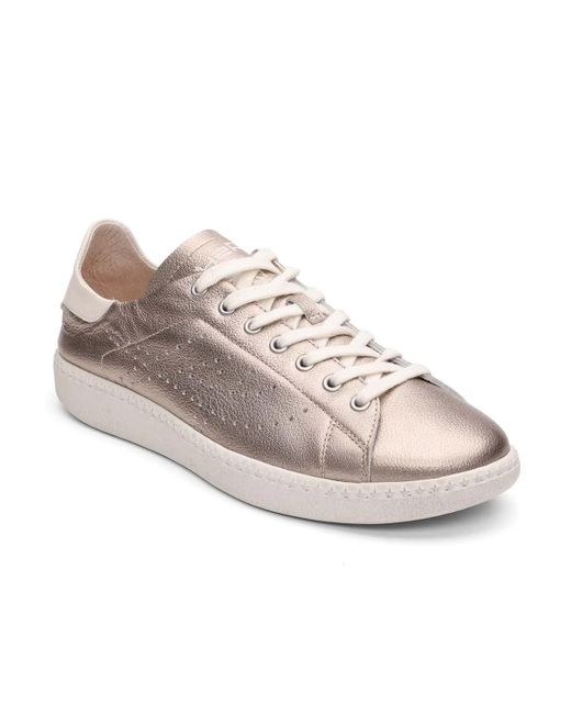 Ash Women's Sanctuary Super Metallic Leather Sneaker – Stylish And