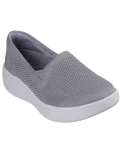 Skechers Gray Modern Comfort Arch Fit Laguna-adore Her Sneaker