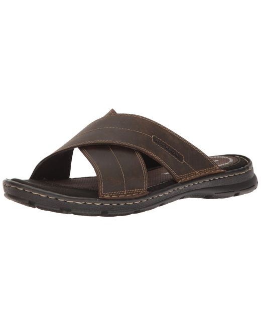 Rockport Leather Darwyn Xband in Brown ii Leather (Brown) for Men ...