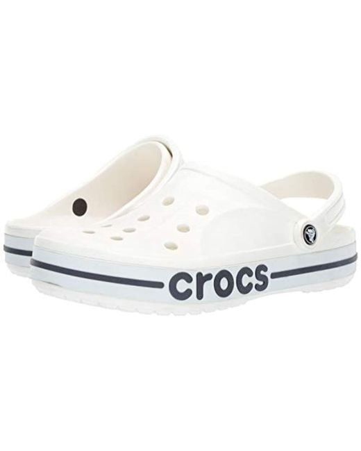 Crocs™ And Bayaband Clog in White/Navy (White) - Save 10% - Lyst