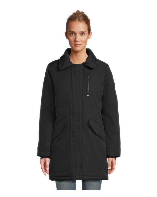 Michael Kors Down Jacket W/faux Fur Collar M826556b74 Admiral